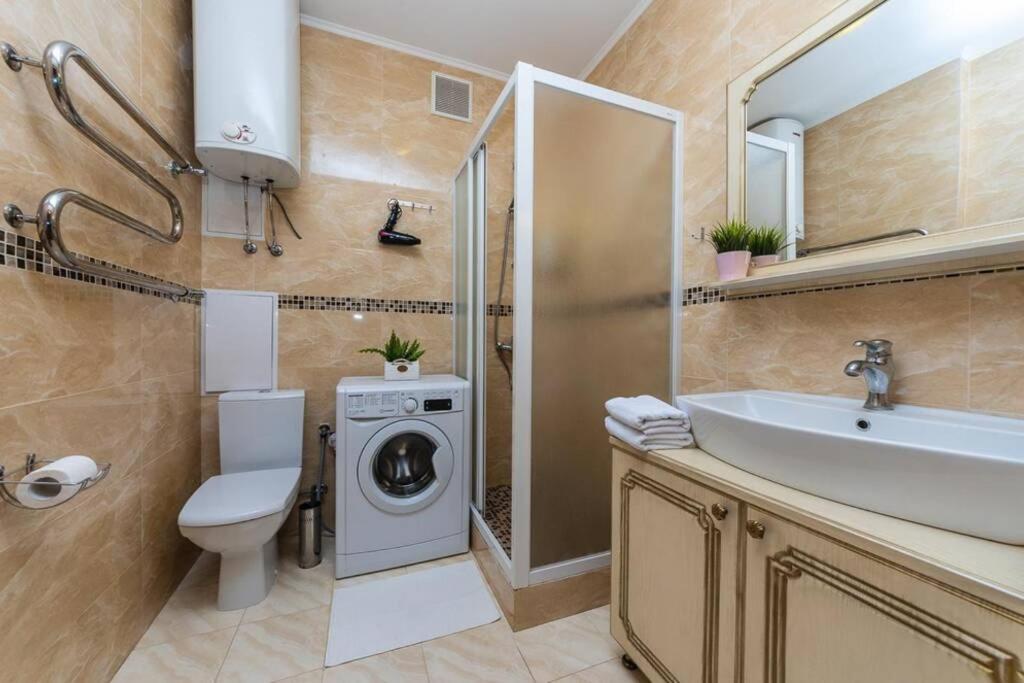 Apartments With Crazy Panoramic View Of The Dniepr Kiew Exterior foto